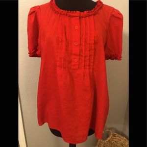 Chelsea and Violet Linen Top